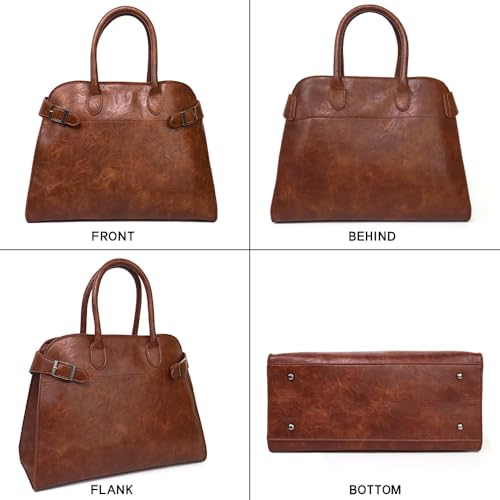 Bolsa vintage feminina, bolsa de pulso de cor sólida, bolsa feminina, bolsa casual de grande capacid