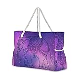 ★ Parte superior abierta, bolsa de mano con gran capacidad mide 20.5 x 7.3 x 15 pulgadas, lo suficientemente espaciosa para artículos diarios mientras que no es demasiado grande para un transporte incómodo. La correa de hombro resistente mide 30 cm de largo.