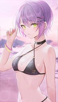 Amazon.co.jp: 常闇トワ B2タペストリー 水着 さなだケイスイ