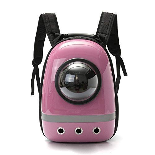PSK PET MART Portable Multi Air Vents Waterproof Light-Weight Travel Bag Cum Carrier Space Astronaut Capsule Backpack for Cats & Dogs, Pets Animals (M, Pink) (B08QN3TY2D) Amazon Price History, Amazon Price Tracker