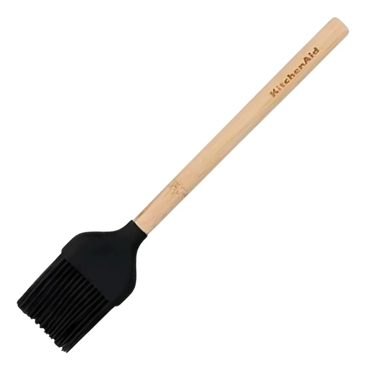 KitchenAid Pędzel do ciasta brzozowego z silikonową główką, czerwony