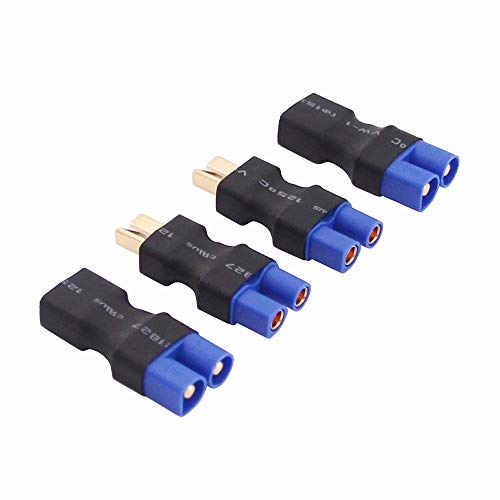 4pcs Conector Adaptador T-Plug a EC3 Macho/Hembra miniatura 2