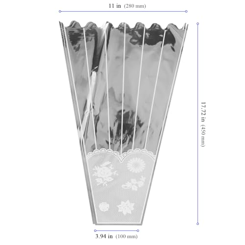 Pochettes en cellophane transparent YUENPUN de qualité supérieure pour fleurs - 2