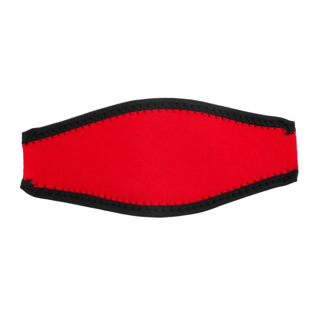 UJEAVETTE Scuba Diving Snorkel Mask Neoprene Cover Padded Protection Strap Red-picture-46