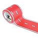 PlayTape Black Road 30'x4" - Road Car Tape Great for Kids, Sticker Roll for Cars and Train Sets, Stick to Floors and Walls, Quick Cleanup, Children Toys Birthday Gift (30x2, Red)