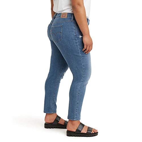 Image of Levi's Women's 711 Skinny Jeans, Lapis Joy - Medium Indigo, 36 Regular