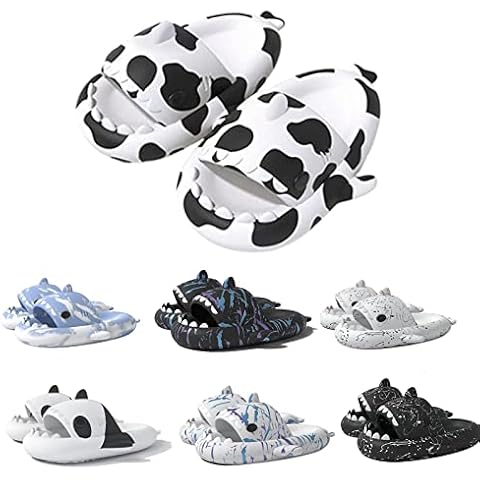 Shark Sliders,Shark Slippers,Shark Sliders adult,Upgrade Shark Slippers for Women and Men (6.5/7UK, E) Cover