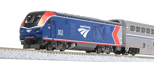 KATO 10-1788 N Gauge Amtruck ALC-42 & Superliner 4 Car Set Model Train Vehicle Set