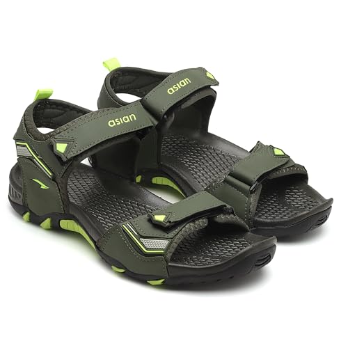 Image of ASIAN Men's Sports Sandals for Men I Casual Sports Sandals for Boys with Phylon Technology Sole for Extra Jump I sports Running Walking Sandals For Men's & Boy's | Vistara-08