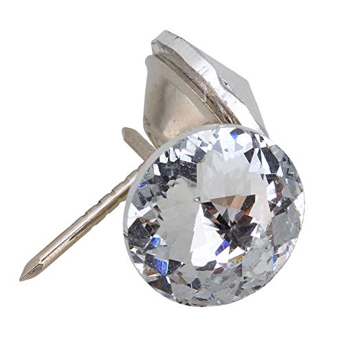 Rdexp Sofa Headboard Decor Bright Crystal Tacks Upholstery Nails Pack Of 20 #TOP1