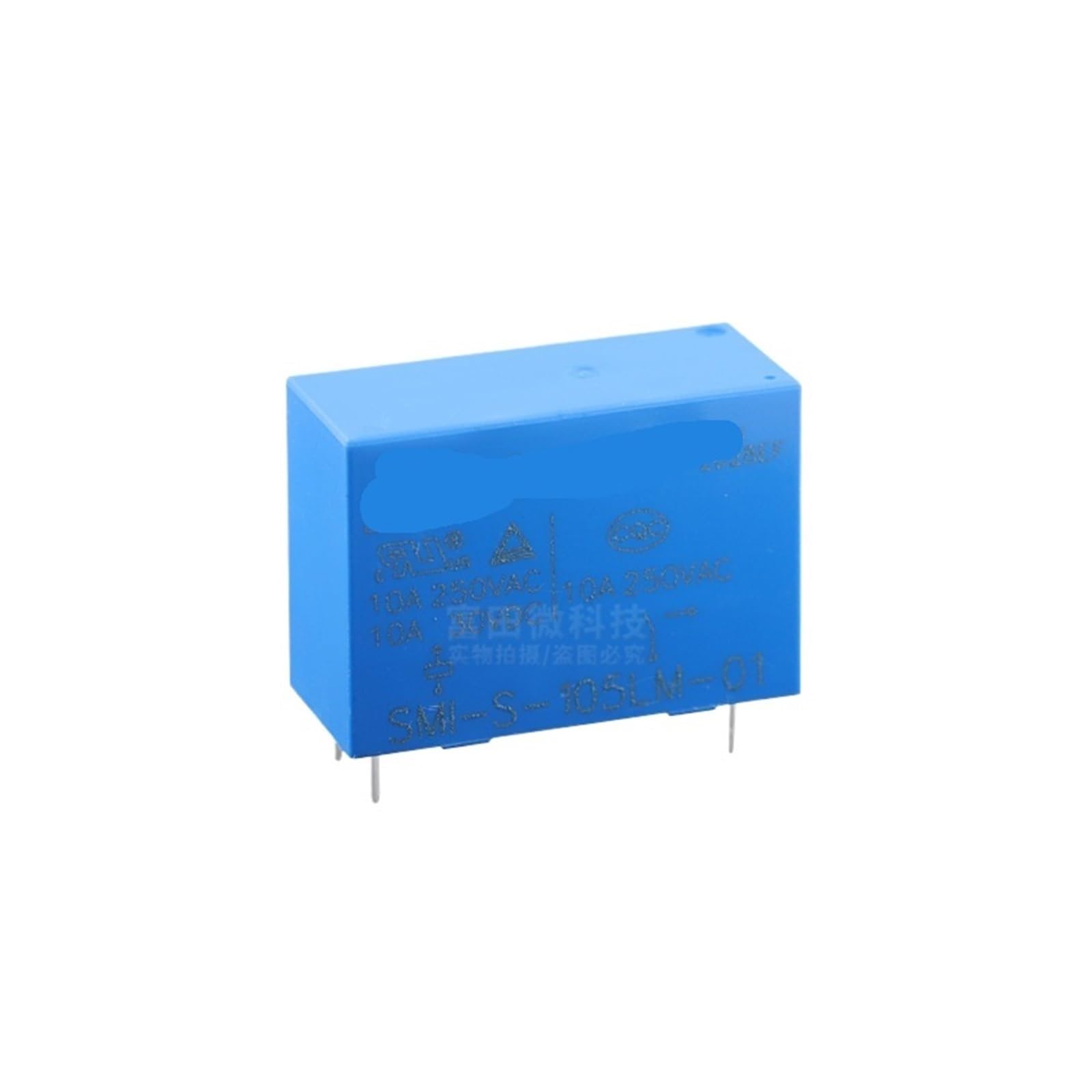Relais SMI-S-105LM pour circuit imprimé compatible avec SMI-05VDC-SL-A et HRMH-S-DC5V-A 5V