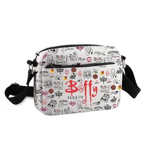 KUIYAI Vampire Merchandise Inspired Crossbody Bag Vampire Lovers Messenger Bag 90s TV Show Character Gift (BufyHengCrossS) - Main Image