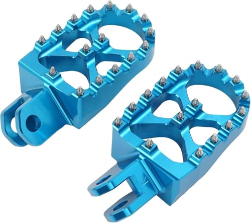 Repose-pédales de moto Suzuki DRZ400S DRZ400SM pédale pour moto bleue accessoire