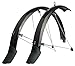 SKS P65 Chromoplastic Longboard Bicycle Fenders - Pair - 26 x 2.1-2.35