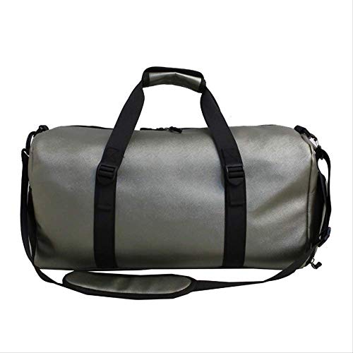 BEST9 Bolso de Viaje Bolso de Viaje Bolso de Zapato Independiente Bolso de Mano Impermeable Cuero Bolso de Cuero, 50 * 26 * 24 cm