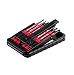 Produktbild Wiha 43160 electricSchlitz, Phillips, Pozidriv 6-TLG. in slimBit-Box Bit Set Rot