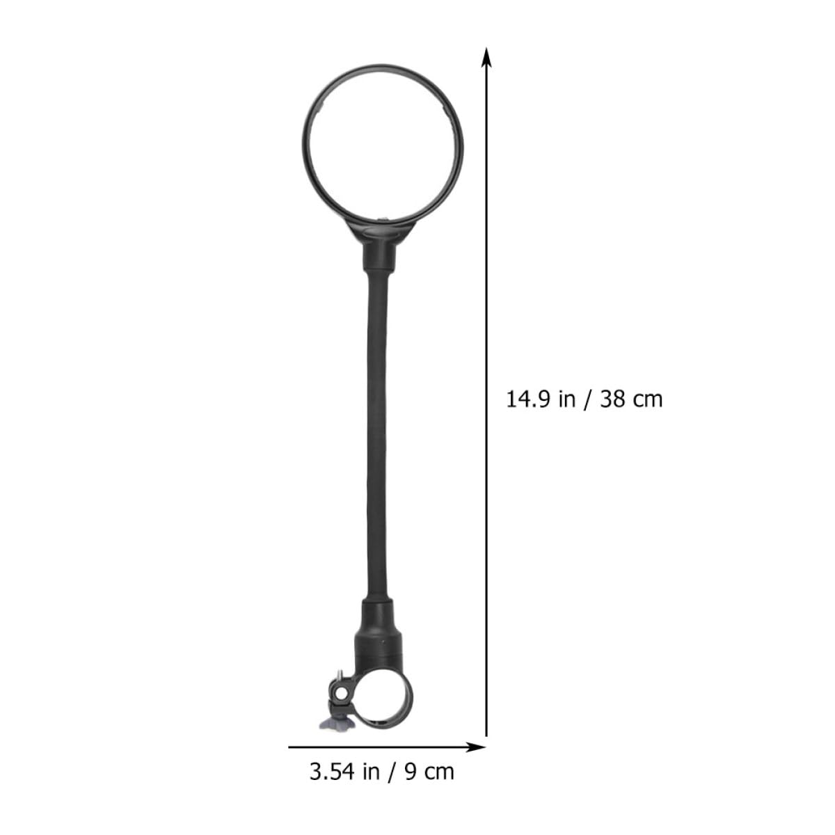 2 Specchietto Retrovisore Regolabile per Bici per Biciclette Monopattini e Elettriche Alta e Visione Resistente Urti e AI Graffi