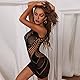 chenyesun Sexy Dessous für Damen Nahtlose Mesh Dessous Fishnet Bodystocking Sexy Kleid Erotik Negligees Lingerie Nachtkleid Sleepwear Unterwäsche