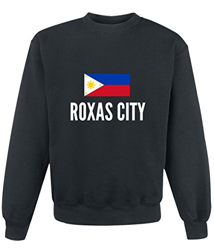 Felpa Roxas city city Black