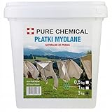 CHOSA natürliche Seifenflocken 3kg - biologisch abbaubar, für empfindliche Haut und Babykleidung...