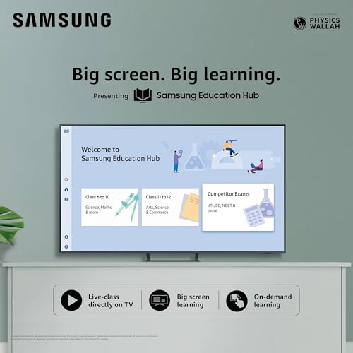 Samsung 138 cm (55 inches) Neo-QLED 4K Mini LED QNX1D Series AI Smart TV QA55QNX1DAULXL (Graphite Black) Samsung 138 cm (55 inches) Neo-QLED 4K Mini LED QNX1D Series AI Smart TV QA55QNX1DAULXL (Graphite Black)