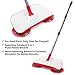 Spinning Cordless Push-Power Broom 3 in 1 | 360 Degree Rotating Cleaning Sweeper Tool | Lightweight, Non-Electric, Safe, Easy to Use | Scrub + Sweep + Dustbin All in One!