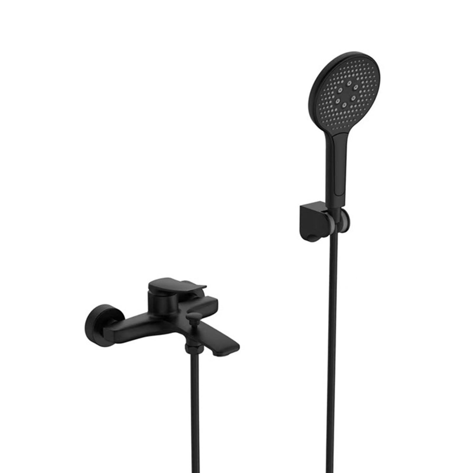 Grifos Monomando para Ducha Grifo Monomando para Ducha de baño montado en la Pared, Grifo Mezclador para baño con Accesorio de Ducha Grifo Monomando para baño con Ducha Grifos para el hogar