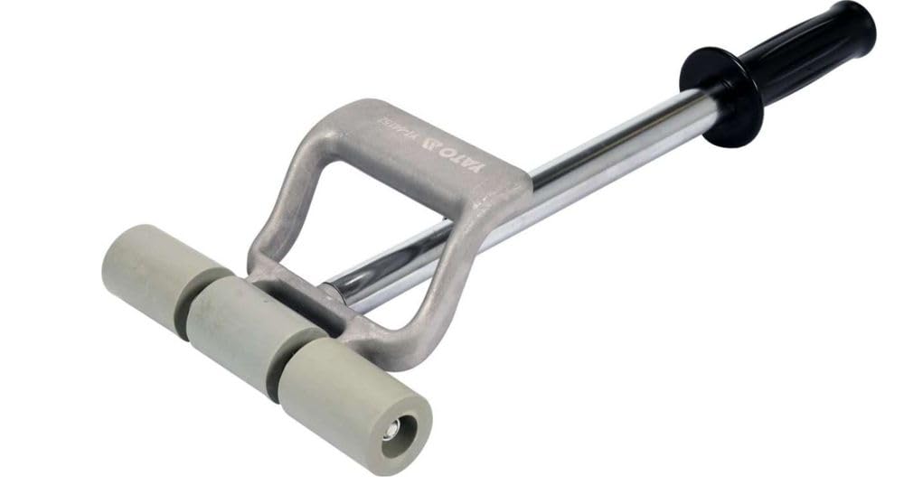 Rouleau de pression télescopique - Avec poignée en acier - 190 mm