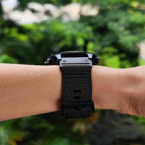 Image of Zitel Band Compatible with Garmin Fenix 8 51mm, Fenix 7X, Fenix 6X /6X Pro, Fenix 5X /5X Plus, Fenix 3 /3 HR, Descent MK1, Enduro, Rugged Nylon 26mm Sport Strap