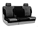 Coverking Custom Fit Rear 60/40 Bench Seat Cover for Select Chevrolet Models - Alcantara (Gray)