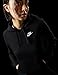 Nike Women's Sportswear Club Fleece Pullover Hoodie, Black/White, Medium