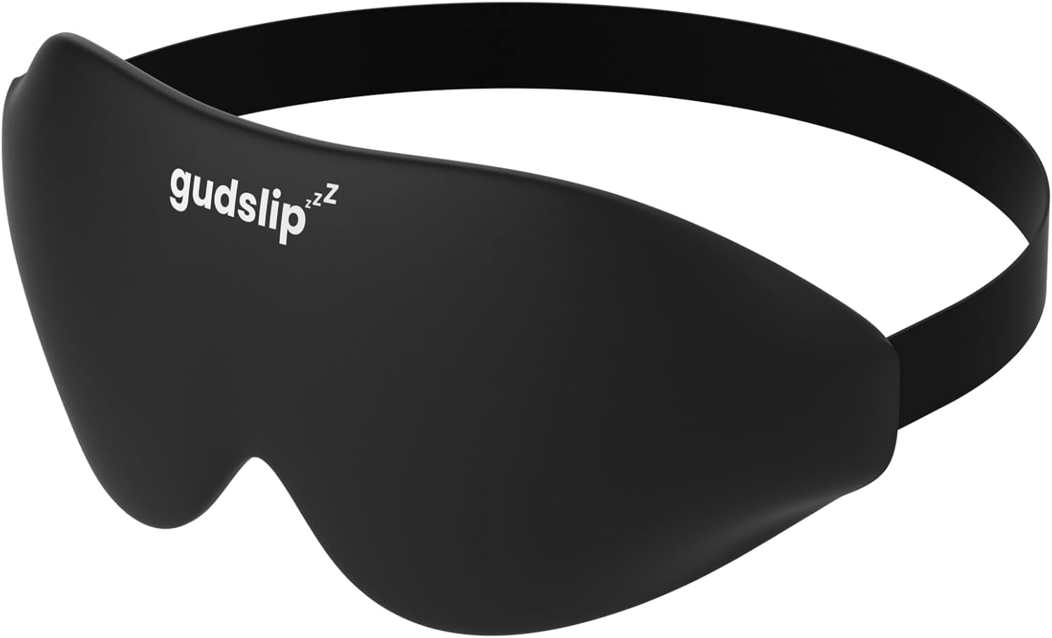 GudSlip® Antifaz para Dormir – Bloqueo Total de Luz, Diseño 3D Ergonómico sin Presión – Material Ultra Suave y Transpirable – Correa Ajustable – Ideal Viaje, Avión y Casa