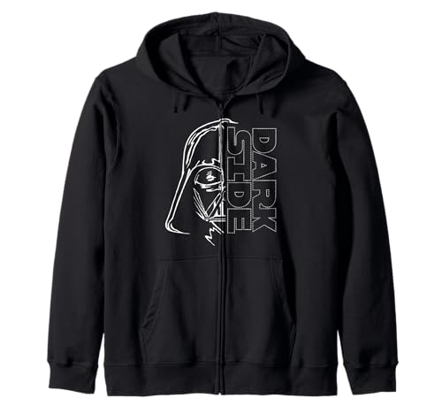 Star Wars Darth Vader Dark Side Split Zip Hoodie