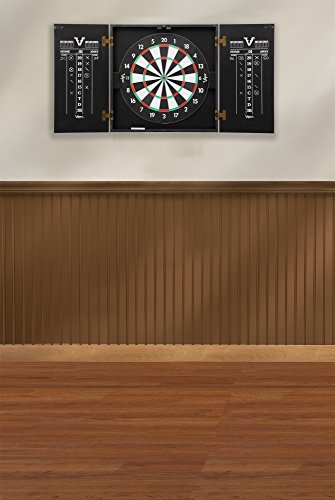 image for Viper Hideaway Cabinet & Steel-Tip Dartboard Ready-to-Play Bundle & Vi