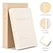 Aesthetic Linen Covered Decorative Books - 2-piece Set Decor Boxes for Bookshelf, Mantle and Entryway Table Decor for Living Room - Modern Fake Books for Decoration Coffee Table Storage Box