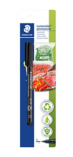 Staedtler Lumocolor 317-9 BK-1 Marqueur permanent pour la cuisine Noir