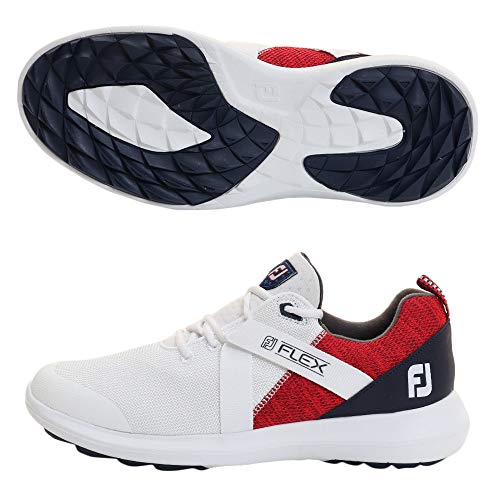 FootJoy FJ FJ Flex 56104 12 M White Red Blue