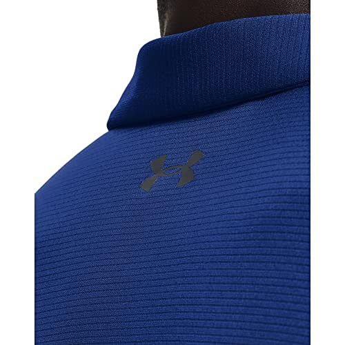 Image of Under Armour Men's Polyester Solid Tech Polo | T-Shirt | 1290140-001