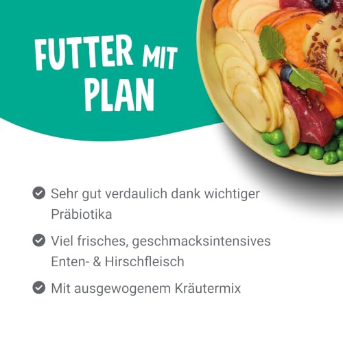 Pets Deli Classic Trockenfutter für Hunde mit Ente & Hirsch, 6kg