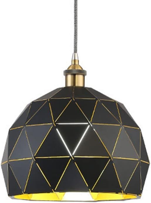 Lampe suspendue rétro en fer forgé pour éclairer un comptoir de bar