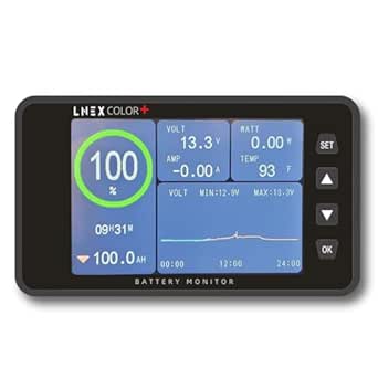 500A Battery Monitor with Shunt, 3.5