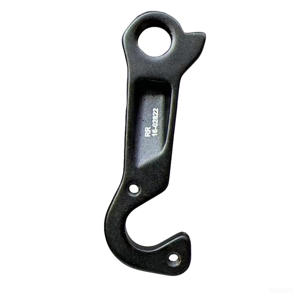 Percha de cambio trasero de aleación de aluminio para bicicleta con distancia de agujero de 56 mm, diseño ligero compatible con Cube Axial 10151 SL 16-02822 Agree C: 62, negro