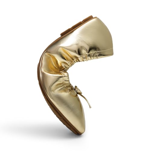 DREAM PAIRS Women's Flats Foldable Square Toe Ballet Flats for Women Bowknot Dressy Comfortable Light Weight Slip On Dress Shoes4