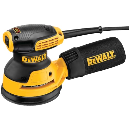 DEWALT Orbital Sander, 5 Inch Palm Sander Tool, 12,000 OPM (DWE6421)