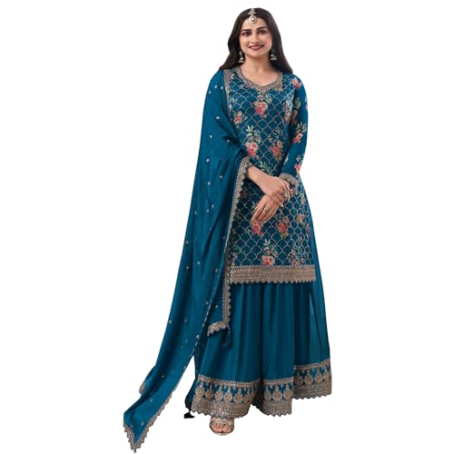 Ethnic Party Wear Indian Plus Size Salwar Kameez Dupatta Suits Pakistani Ready to Wear Trouser Pant Dress