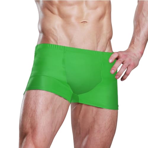 Lime Green Mens Swim Trunk Swimwear Bathing Suit Swim Brief Square Leg Board Short S Lime Green3