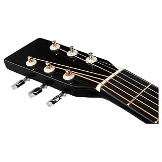 Classic Cantabile guitare acoustique folk set démarrage incl. kit d’accessoires à 5 pièces, naturel - Les Beatles, Paul McCartney, John Lennon, RIngo Starr, George Harrison Classic Cantabile guitare acoustique folk set démarrage incl. kit d'accessoires à 5 pièces, naturel – Image 5