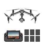 DJI Inspire 3 Standard-Combo, Vollformat-8K-ProRes RAW/CDNG, Ultraweite 1/1,8″ Nachtsicht-FPV-Kamera, Dualformat-Konfigurationen, O3 Pro Videoübertragung