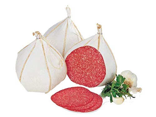 MeinMetzger Knobisalami- Knoblauchsalami 2000 g ganze Wurst in Zehenform