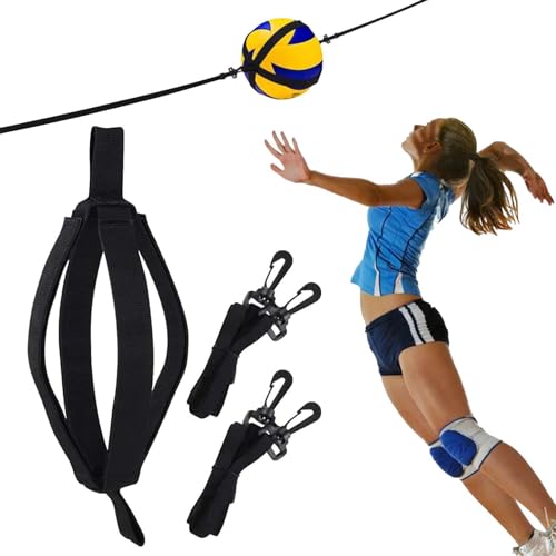 de entrenamiento spikes – Ayudas de entrenamiento para mejorar la potencia de golpeo, cinturón de voleibol spikes Trainer ajustable | de salto y velocidad de brazo extremadamente rápido